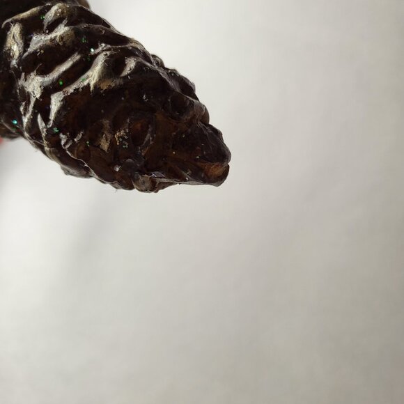 Blossom Bucket Suzi Skoglund Snowman Pinecone Rustic Primitive Holiday Ornament - Picture 5 of 11